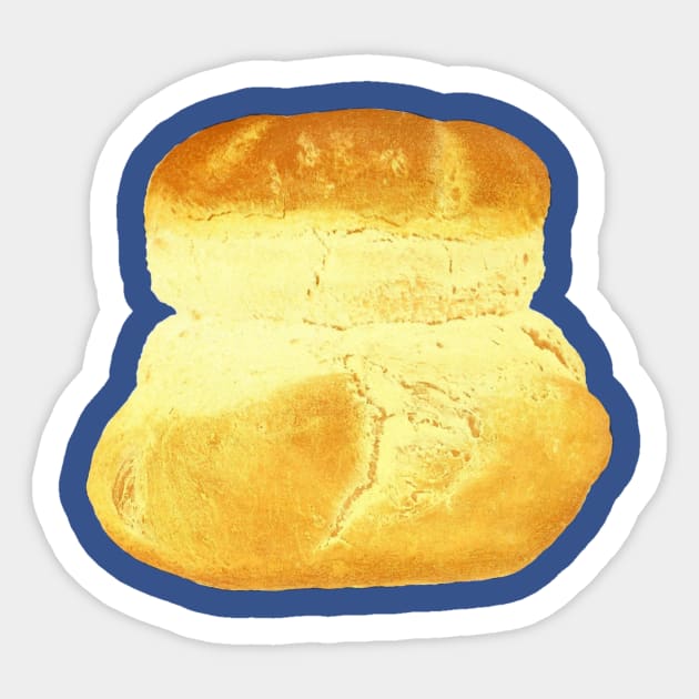 Daily Bread Winner Bread Loaf Lover Sticker by TV Dinners